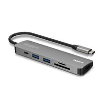 Hub USB-C Com 2 Portas USB 3.0, Com HDMI, Com USB-C, Com SD, Com Micro SD, Comtac, Aluminium 2011941 Hub USB-C Com 2 Portas USB 3.0, Com HDMI, Com USB-C, Com SD, Com Micro SD, Comtac, Aluminium 2011941