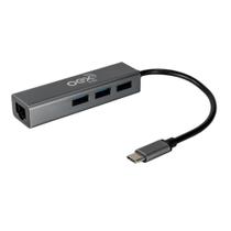 Hub Usb C Com 3 Portas Usb 30 E Conexão Rj45 Oex Hb105