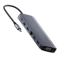 Hub USB C com tela tripla USB C Anker 14 em 1, com HDMI 4K