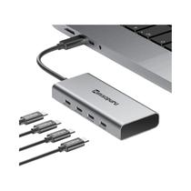 Hub USB-C de 4 Portas 10Gbps - Adaptador Tipo C para USB-C 3.2 Gen 2