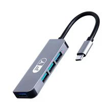 HUB USB-C para 4 Portas (1-USB 3.0 + 3-USB 2.0) -HUB.35501 HUB USB-C para 4 Portas (1-USB 3.0 + 3-USB 2.0) -HUB.35501