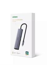 Hub Usb-C Ugreen 7 Em 1 Dockstation Hdmi 4K Thunderbolt 3.0 Hub Usb-C Ugreen 7 Em 1 Dockstation Hdmi 4K Thunderbolt 3.0