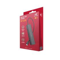 Hub USB C3Tech 2.0 4 Portas USB-USB C HU-C230BK