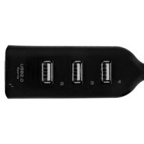 Hub USB Com 4 Portas Adaptador Cabo Extensor Multi USB 2.0 High Speed