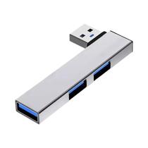 Hub USB De 3 Portas Em Alumínio USB 2.0 E USB 3.0 Para Laptop PC Pen Drive HDD Divisor Extensor USB