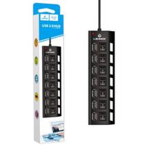 Hub USB Extensor 7 Portas 2.0 com Interruptor Lehmox- LEY-02