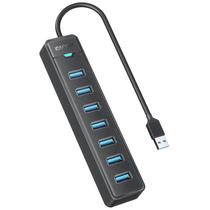 Hub USB IDSONIX de 7 portas USB 3.0 de 5 Gbps para PC e laptop Windows