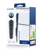 Hub USB NACON Bigben com 5 portas para PS5 Slim Hub USB NACON Bigben com 5 portas para PS5 Slim