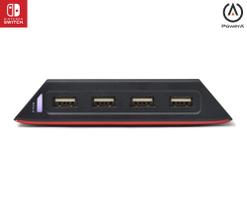 Hub USB PowerA USB 2.0 de alta velocidade de 4 portas, cabo de 1,8 m Hub USB PowerA USB 2.0 de alta velocidade de 4 portas, cabo de 1,8 m
