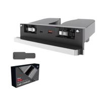 Hub USB Retrátil Para Console Central Tesla Model Y Model 3 Juniper 2026 Com Estação De Carregamento
