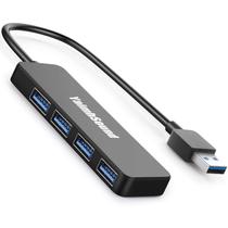 Hub USB T-Sound de 4 portas USB 3.0 para laptop, PS4, Xbox, etc Hub USB T-Sound de 4 portas USB 3.0 para laptop, PS4, Xbox, etc