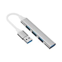 Hub USB Tipo C 3.0 De 4 Portas Para Telefone E Tablet Android, Adaptador Multi Splitter, Estação De