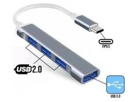 Hub usb tipoc com 4 portas usb 2.0 onex hub7560c Hub usb tipoc com 4 portas usb 2.0 onex hub7560c