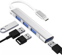 Hub Usb Type-C 4 Portas Au-48