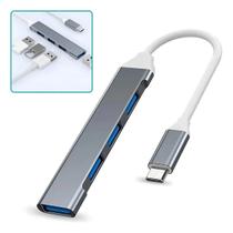 Hub usb typec para 3 portas usb 2.0 1 usb 3.0