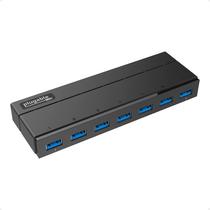 Hub USB USB USB 3.0 conectável de 7 portas com adaptador de alimentação de 36 W