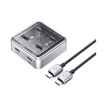Hub USB3.2 ORICO De 10Gbps Em Metal Com 2 Portas USB a E 2 Portas USB C Para MacBook E Mac Mini