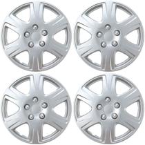 Hubcaps BDK HK993 Silver 15 para Toyota Corolla 15", pacote com 4