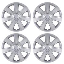 Hubcaps I1MOTOR R14 Universal Silver para carro, caminhonete, SUV