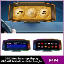 HUD Headup Display OBDII GPS Medidor Inteligente Digital Para Carro, Velocímetro E Ferramenta De