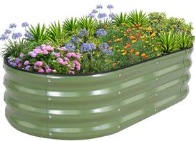 Huerto Elevado 1MORE de Metal Galvanizado 122x61x30 cm Huerto Elevado 1MORE de Metal Galvanizado 122x61x30 cm
