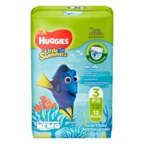 Huggies Swimmers Disney-Pixar - Fraldas descartáveis para nadar tam P - M 11 Unidades