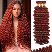Human Braiding Hair TOIJOI 12A Deep Water Wave 120g 56cm 3 pacotes