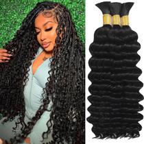 Human Braiding Hair TOIJOI 12A Deep Water Wave 14 polegadas 360g