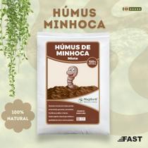 Húmus de Minhoca 10Kg - Adubo Orgânico para Plantas, Hortas, Jardinagem e Substrato Natural