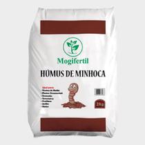 Húmus de Minhoca 2 kg Adubo Orgânico para Jardins, Plantas, Vasos, Hortaliça Mogifertil.