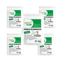 Húmus De Minhoca Adubo Orgânico Gold Plant