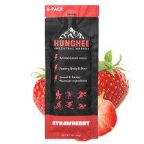 Hunghee Energia Ancestral Sabor Morango Blend Orgânico de Ghee de Vacas Criadas a Pasto e Mel Cru Impulso de Energia de Origem Animal para Atletas Caminhada, Ciclismo, Corrida, Mochilão Lanche Saudável (Pacote com 6) Hunghee Energia Ancestral Sabor Morango Blend Orgânico de Ghee de Vacas Criadas a Pasto e Mel Cru Impulso de Energia de Origem Animal para Atletas Caminhada, Ciclismo, Corrida, Mochilão Lanche Saudável (Pacote com 6)