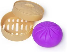 HUOGUO Bolinho de Massa Cor Steamer Brinquedo Macio Brinquedo Fingertip Bolinho de Massa Bola de Pressão Brinquedo