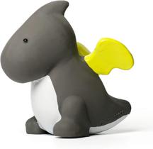 HUOGUO Dinosaur Squeaky Dog Toys para cães pequenos Interactive Fetch Play Nature Rubber Dog Chew Toys para cães médios Durable Non-Toxic Latex Funny Dog Toys