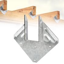 Hurricane Ties CNQLIS para Rafter, calibre 18, 135 x 135 x 23 mm, pacote com 20