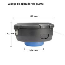 Husqvarna Cabeça De Aparador De Grama Linha De Nylon T25 T35 Cortador De Grama Aparador De Escova