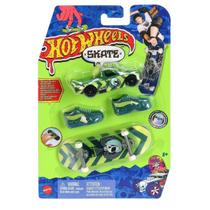 HW Skate com Tenis e Veículo DieCast HGT71