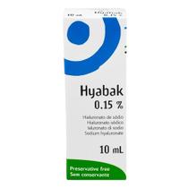 Hyabak Solução Oftálmica 10ml