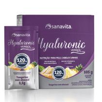 Hyaluronic tangerina com abacaxi 30 saches - Sanavita Hyaluronic tangerina com abacaxi 30 saches - Sanavita