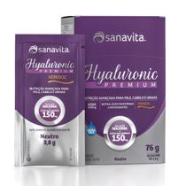 Hyaluronic Verisol Premium - Àcido Hialurônico, MSN e Colágeno Verisol - 20 Sachês - Sanavita