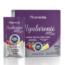 Hyaluronic Verisol Sabor Cranberry com Limão CX/30 Sachês Sanavita Hyaluronic Verisol Sabor Cranberry com Limão CX/30 Sachês Sanavita