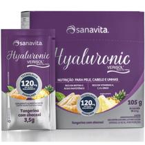 Hyaluronic Verisol Sanavita - Colágeno Verisol com Ácido Hialurônico - 30 Sachês