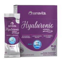 Hyaluronic Verisol Sanavita Sabor Neutro com 30 Sachês de 2,8g cada