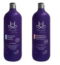 Hydra Groomers Pro Shampoo Pelos Claros 1L