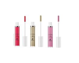 Hydra Lips Gloss 3 Frascos 5,6Ml Ouro, Pink E Lip Tint Hydra Lips Gloss 3 Frascos 5,6Ml Ouro, Pink E Lip Tint