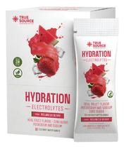 Hydration Electrolytes Melancia 20 Sachês True Source Hydration Electrolytes Melancia 20 Sachês True Source