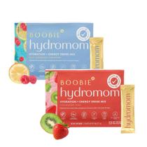 Hydromom Superfood Electrolyte Drink Mix, pacote com 2 unidades, Boobie