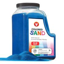 Hygloss de areia colorido para artesanato em areia, 6,8 kg, seguro por mais de 3 anos