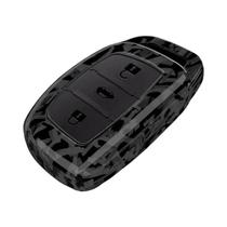 Hyundai Tucson Santa Fe Elantra Creta Capa Para Chave ABS Bolsa De Acessórios De Fibra De Carbono