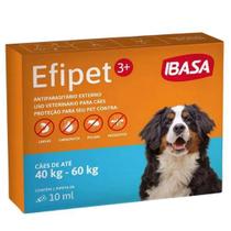 Ibasa efipet 3+ pelo amor 24 a 40kg - 6,7ml